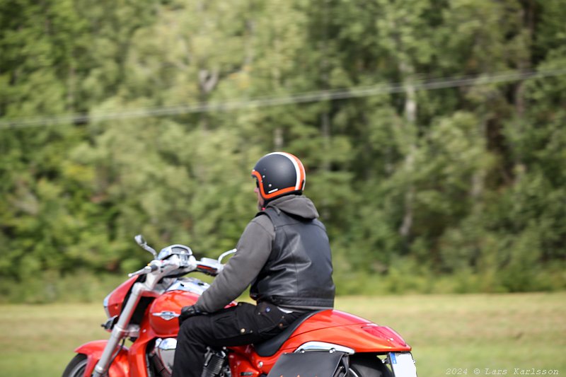 Motorcycle tour around the lake Mälaren in Sweden, Mälaren runt, 2024