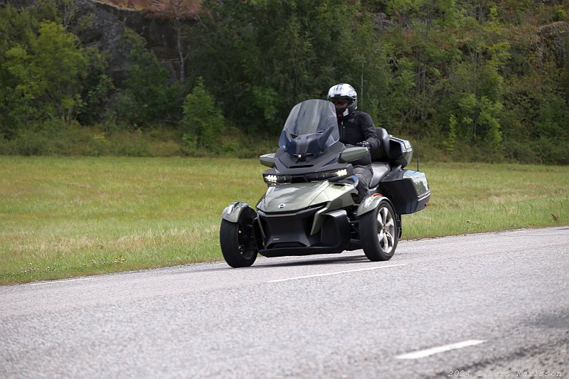 Motorcycle tour around the lake Mälaren in Sweden, Mälaren runt, 2024