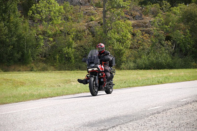 Motorcycle tour around the lake Mälaren in Sweden, Mälaren runt, 2024