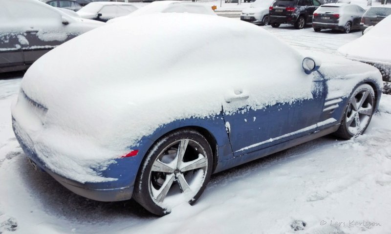 Chrysler Crossfire and snow