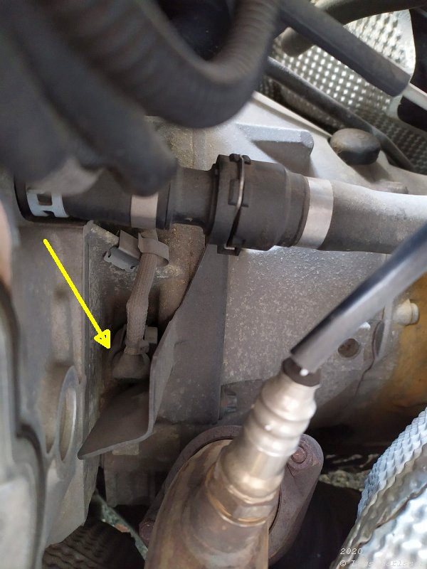 Chrysler Crossfire crankshaft position sensor replace