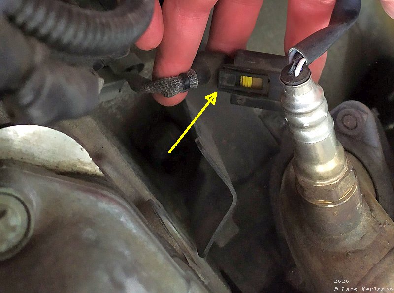 Chrysler Crossfire crankshaft position sensor replace