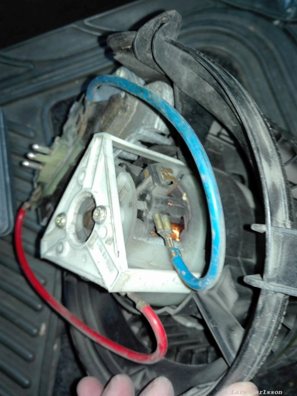 Chrysler Crossfire heater blower fan replacement