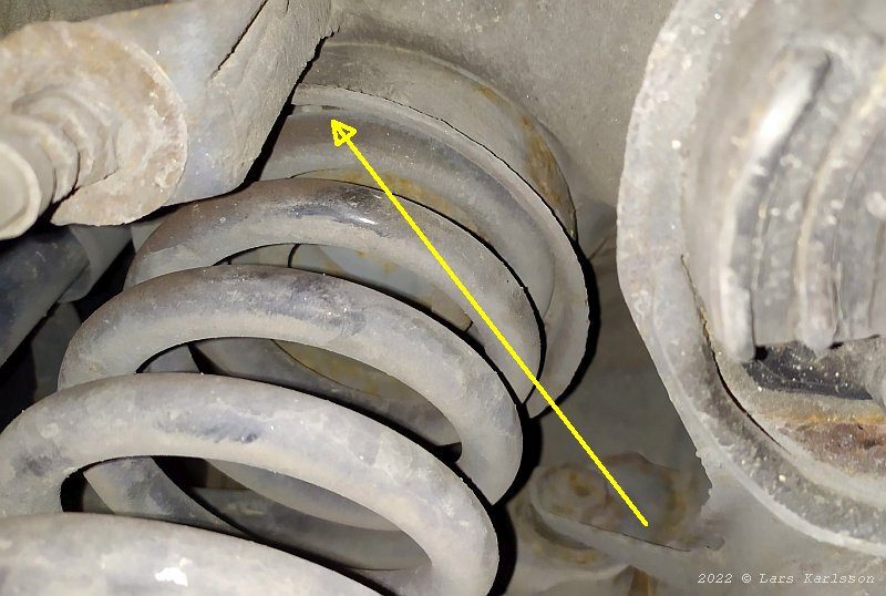 Chrysler Crossfire: New rear chassi parts