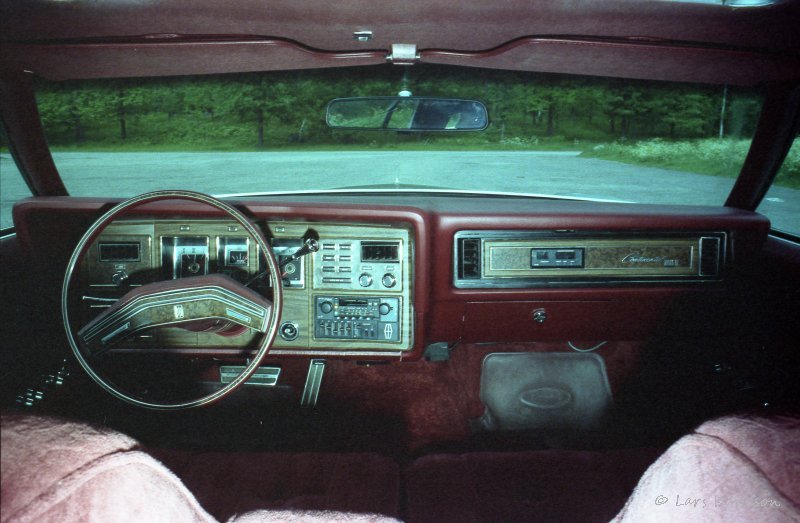 Ford Lincoln Mark IV interior