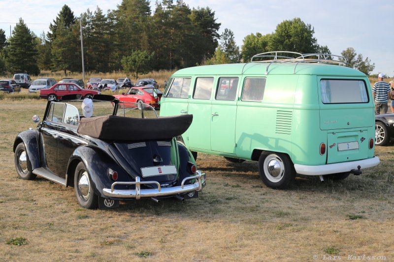 Classic car meeting at Trosa harbour 2018